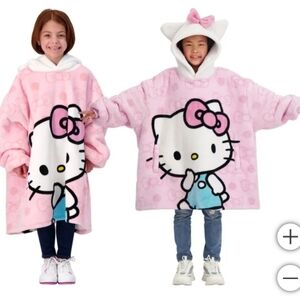 Character Kids' Wayy Big Hoodie, Disney , Hello Kitty, nwt OSFM